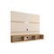 Manhattan Comfort Vernon 62.99 Floating Entertainment Center, Off White and Cinnamon 236BMC12 - alternate 9